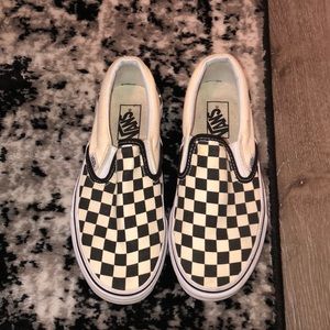 Checkerboard Slip On's